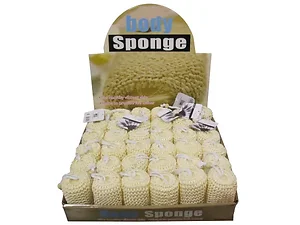 GC900 | Bulk Buys Exfoliating Body Sponge Display for