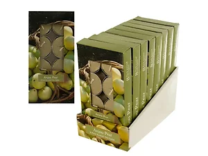 GC946 | Bulk Buys Anjou Pear Scented Tea Lights - 8 Piece