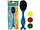 GE055 | Bulk Buys Fun Body Shaped Scrub Brush for Kitchen