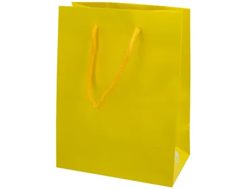 GH432 | Bulk Buys Charming Yellow Gift Bag for All Occasions