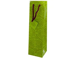 Bulk Buys Eco-Friendly Green Bottle Gift Bag for Special