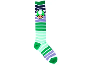GH533 | Bulk Buys Super Mario Knee Socks with Striped