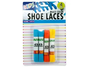 Bulk GL180 Kids Colored Shoelaces