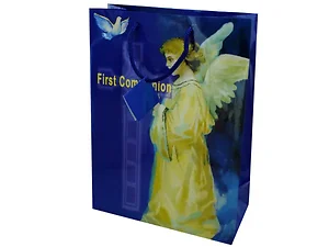 Bulk Buys Large Communion Gift Bag - Beautiful Design for