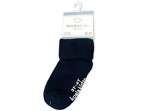GH682 | Bulk Buys Koala Kids Navy Socks for Toddlers 3-4