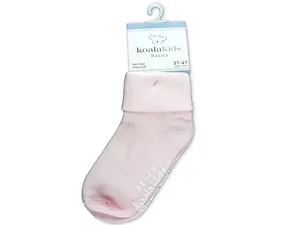 GH686 | Bulk Buys Koala Kids Pink Cozy Socks for 3-4 Year