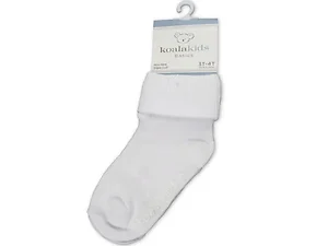GH691 | Bulk Buys Koala Kids Classic White Baby Socks for