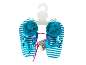 Bulk Buys Toddler Girl's Glitter Flower Sandals, Assorted