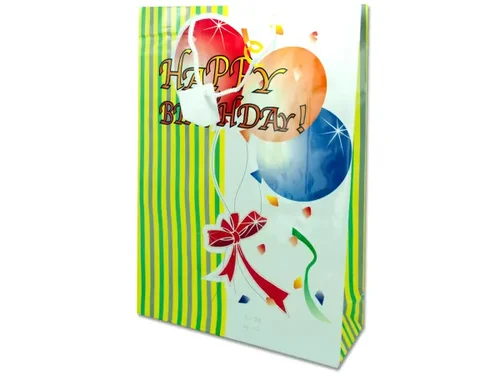 GL548 | Bulk Buys Extra Large Birthday Gift Bag - White