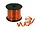 Bulk Buys 300 Feet of Bright Orange Craft Ribbon Spool