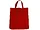 BL-FS300C | Bulk Buys Large Red Foldable Shopping Tote Bag