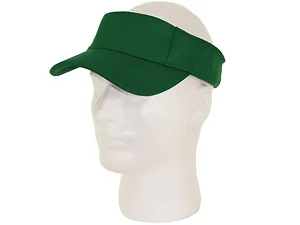 GL825 | Bulk Buys Boys Adjustable Green Mesh Visor Cap
