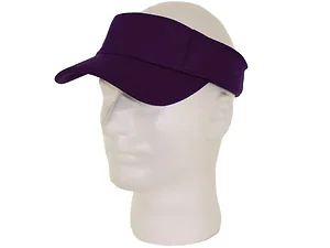 GL828 | Bulk Buys Boys Adjustable Purple Mesh Visor Hat