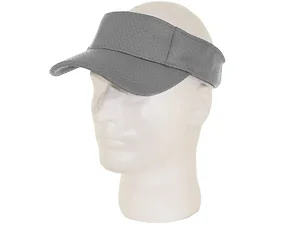 GL831 | Bulk Buys Boys Adjustable Mesh Visor Cap - Silver
