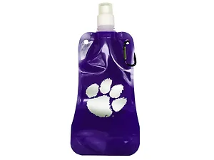 Bulk Buys Clemson University Collapsible Water Bottle - 16