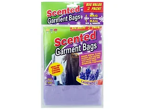 Bulk Buys Lavender Scented Protective Garment Bags - 2 Sizes