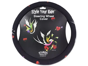 Bulk Buys Stylish Tattoo-Inspired Steering Wheel Cover