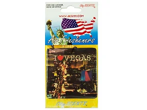 GM478 | Bulk Buys Love Las Vegas Skyline Air Freshener