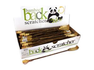 Bulk GP066 Bamboo Back Scratcher Countertop Display