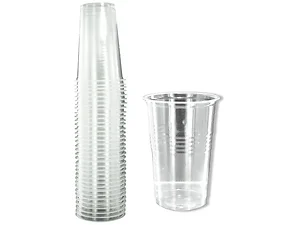 GR109 | Bulk Buys 35-Pack 10oz Disposable Plastic Cups for