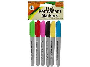 GR159 | Bulk Buys Colored Permanent Markers Set