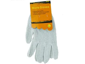 GR230 | Bulk Buys Durable Knit Cotton Garden Gloves with