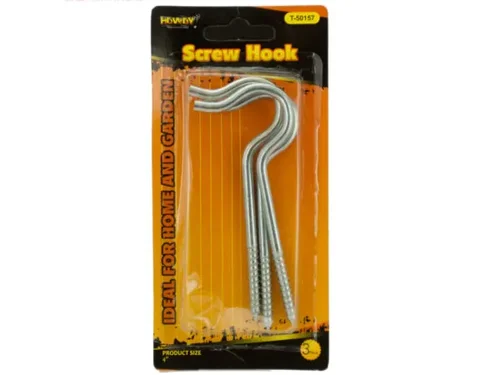 GR251 | Bulk Buys Durable Metal Utility Screw Hook Storage