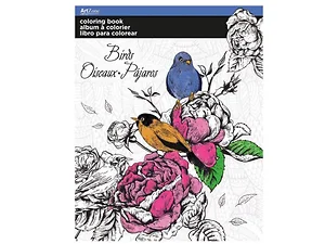 GP109 | Bulk Buys Relaxing Birds Coloring Book for Stress