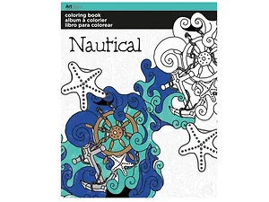 GP110 | Bulk Buys Relaxing Nautical Themed Coloring Book