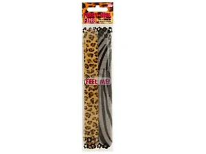 Bulk Buys Safari Style Brown Animal Print Nail File &