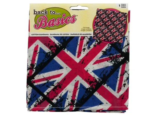 GW267 | Bulk Buys Distressed British Flag Cotton Bandana