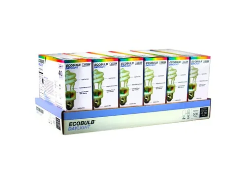 GS357 | Bulk Buys 3 Pack EcoBulb Daylight Twist Light Bulb