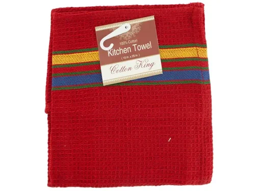 HA399 | Bulk Buys Colorful Striped Cotton Kitchen Towel