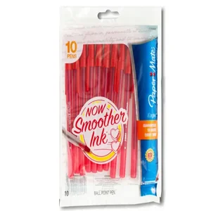 GW573 | Bulk Buys Paper Mate Eagle Red Medium Point