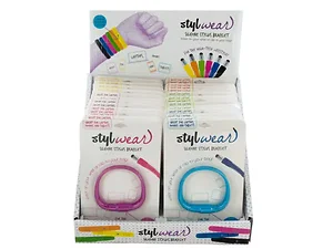 GW607 | Bulk Buys Stylish Silicone Bracelet with Integrated