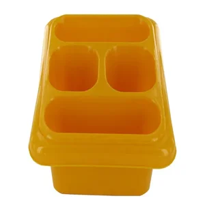 Bulk Buys Versatile Plastic Cutlery Organizer with Vented