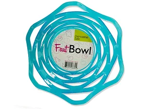HB502 | Bulk Buys Contemporary Plastic Fruit Bowl for Home
