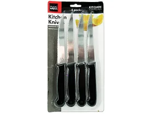 HB031 | Bulk Buys Premium 4-Piece Kitchen Knife Set with