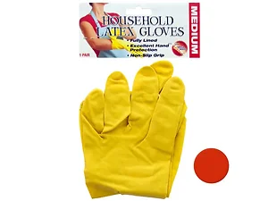 Bulk Buys All-Purpose Household Latex Cleaning Gloves