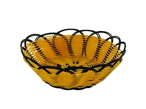HB834 | Bulk Buys Versatile Plastic Round Basket for Home