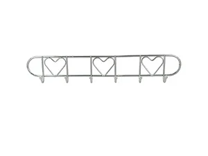 HB852 | Bulk Buys Stylish 6 Hook Wall Coat Rack for