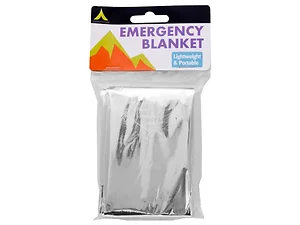 Bulk Buys Reflective Emergency Survival Blanket for Outdoor