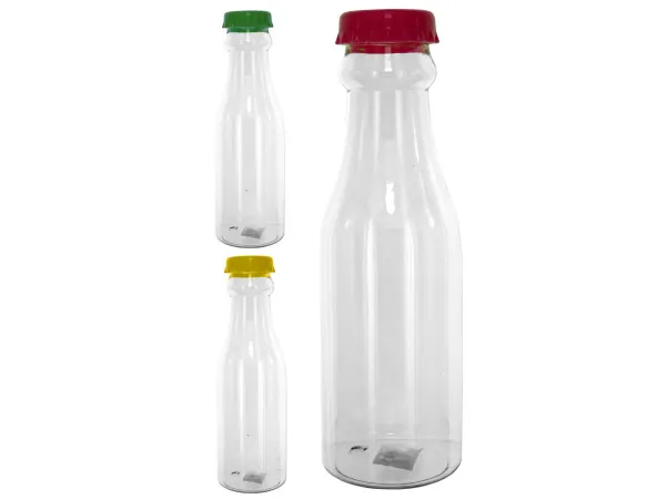 Bulk HC308 Plastic Soda Pop Style Drinking Bottle With Cap