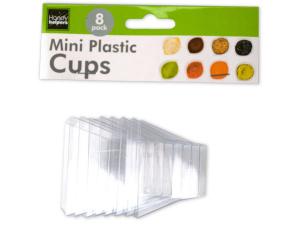 Bulk HC008 Clear Mini Plastic Condiment Cups Set