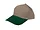 Bulk Buys Bic Graphic Adjustable Green and Khaki Twill Cap