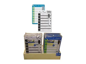 HG032 | Bulk Buys Weekly Dry Erase Menu Planner with