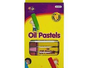 HG359 | Bulk Buys Vibrant 12-Piece Washable Oil Pastels Art