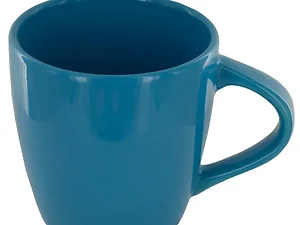 Bulk Buys 18 oz. Aqua Blue Ceramic Coffee Mug with