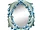 HG867 | Bulk Buys Dolphin-Themed Oval Wall Mirror with