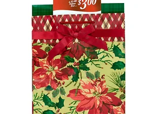 Bulk Buys Festive Medium Gift Bags Set for Holiday Wrapping